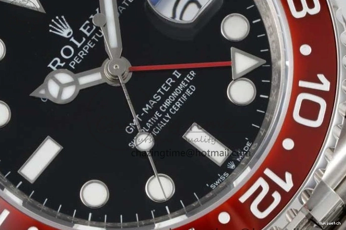 Ceramic Best 904L Blue CHS 1:1 VR3285 Edition Red II GMT-Master Steel 126710 BLRO APSF 0213